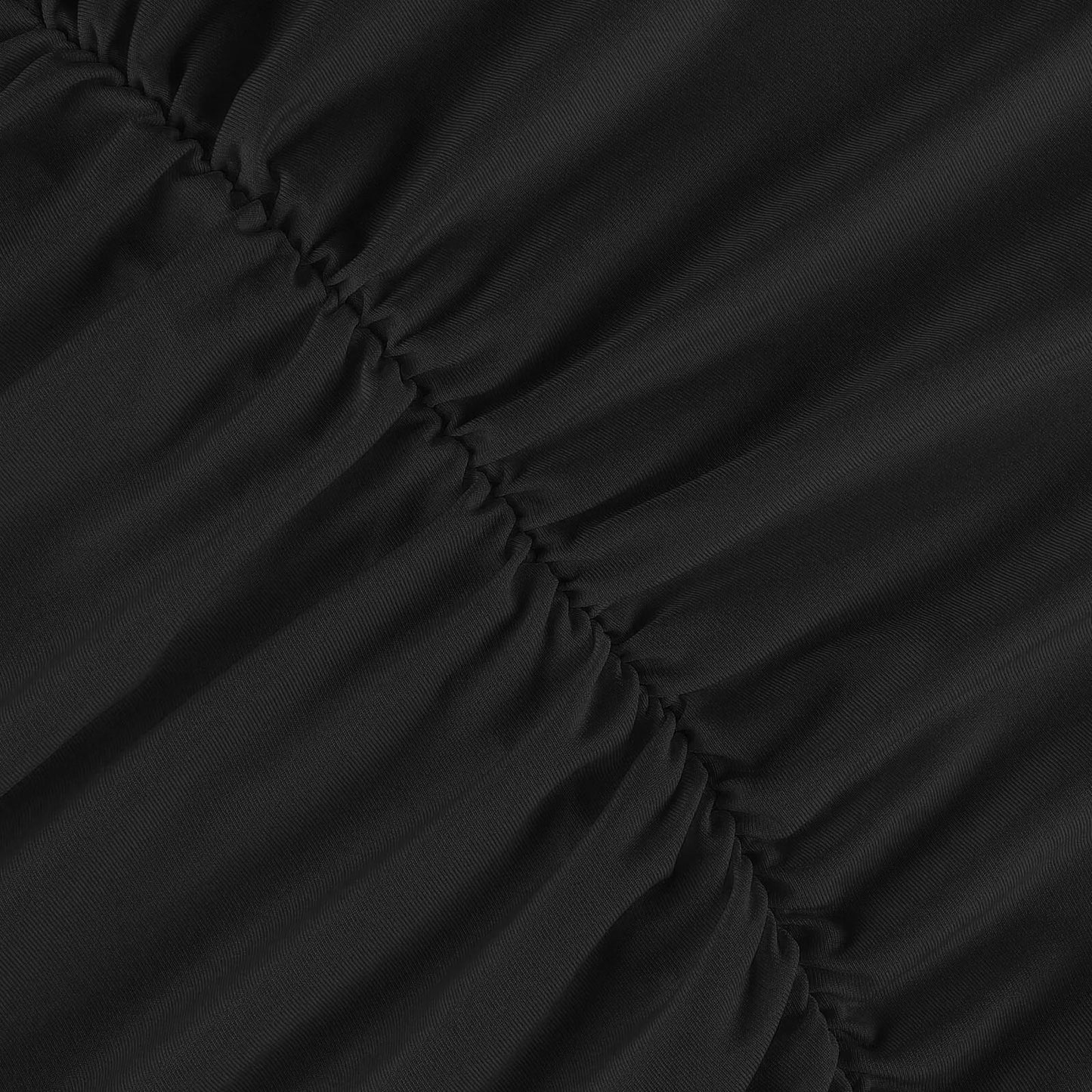 Maternity Dress Short Sleeve Slash Ruffles