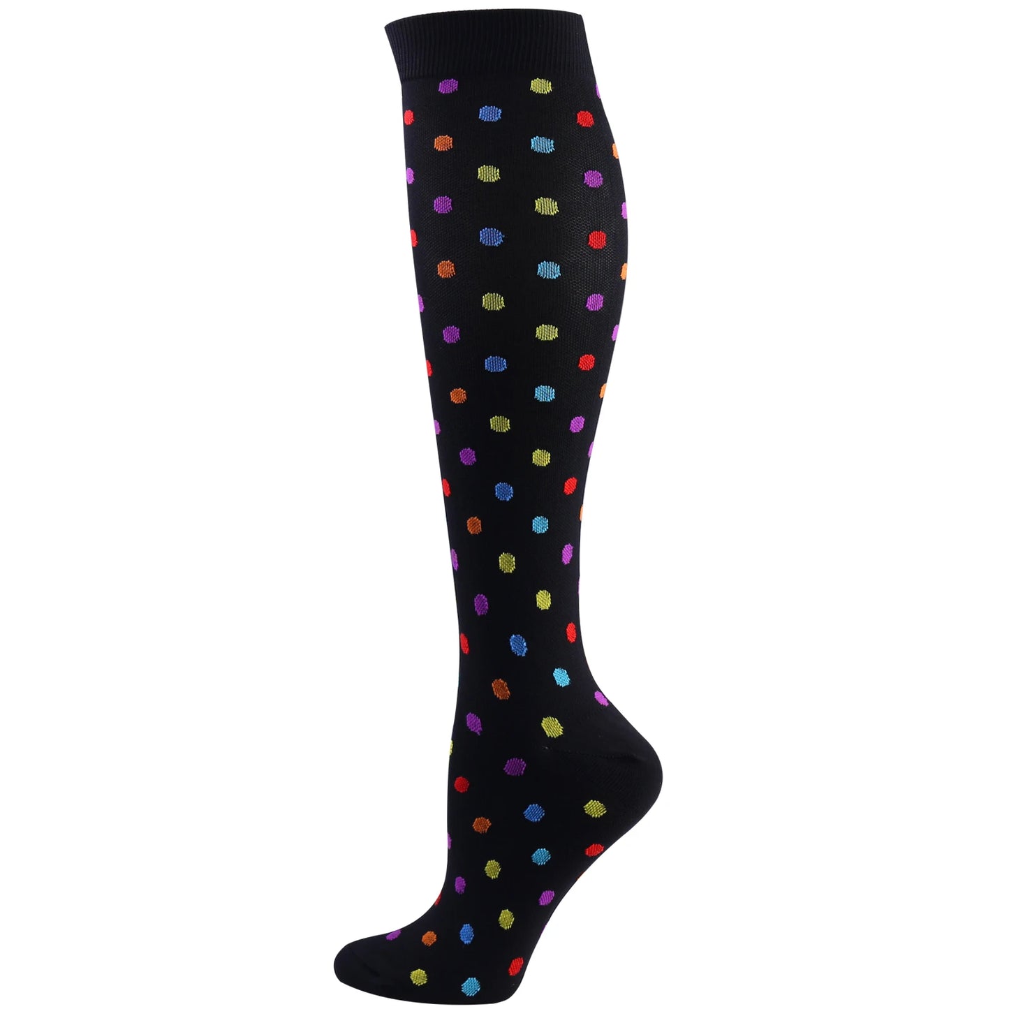 New Compression Socks Men Women Graduated 20-30 Mmhg Fit For Medical Edema Diabetes Varicose Veins, Running Compression Socks