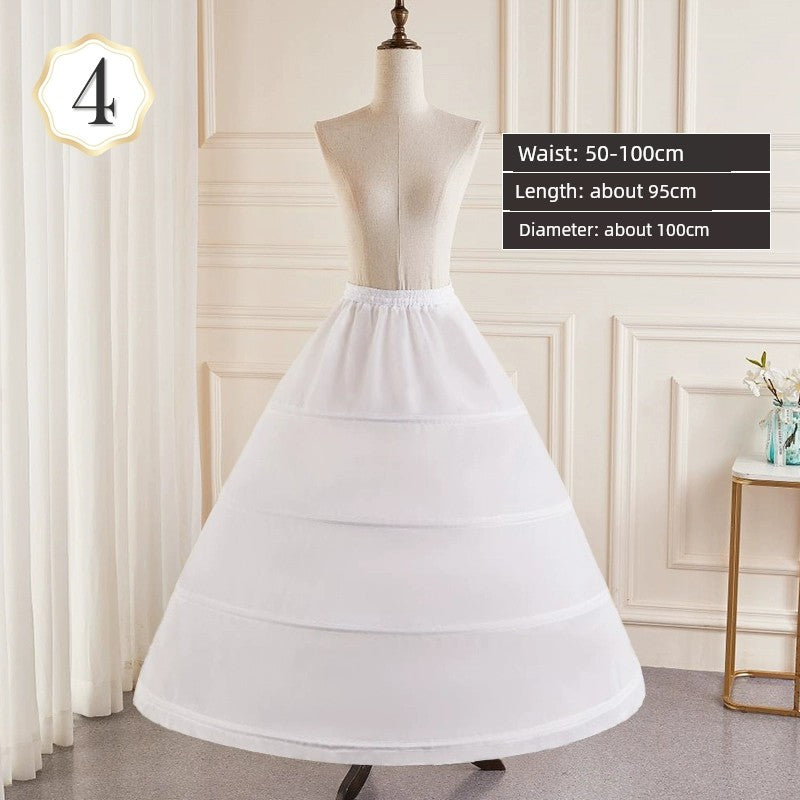 Mid Length Long Length Lolita Dress Inner Wear Wedding Dress Underskirt