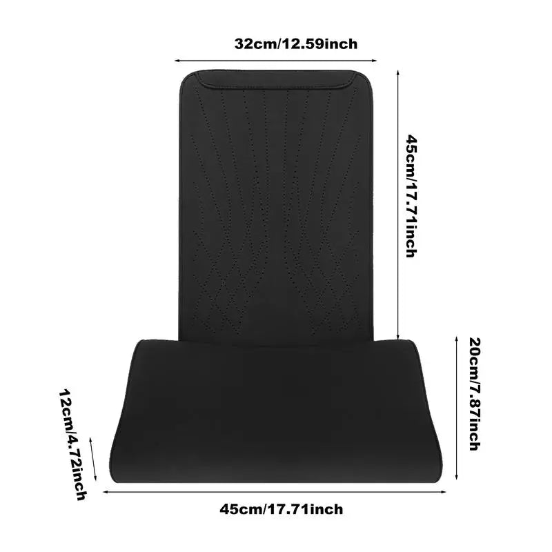 Auto Seat Cushion Leg Rest Mat Leg Support Pillow Breathable For Car Bus