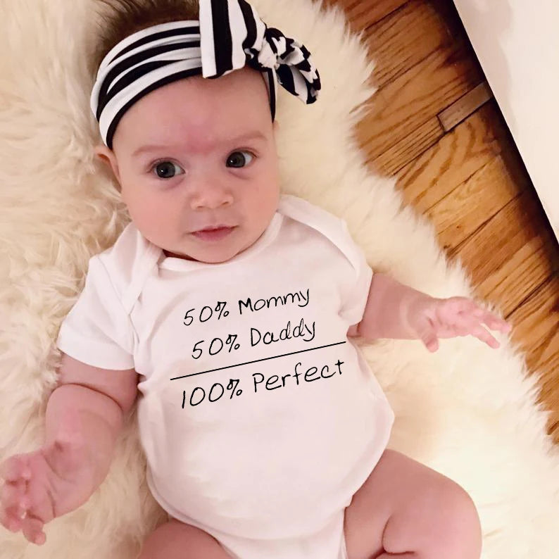 If Mom Says No My Aunt Will Say Yes Funny Newborn Baby Romper Infant Short Sleeve Newborn Unisex Girl Boy 0-24M