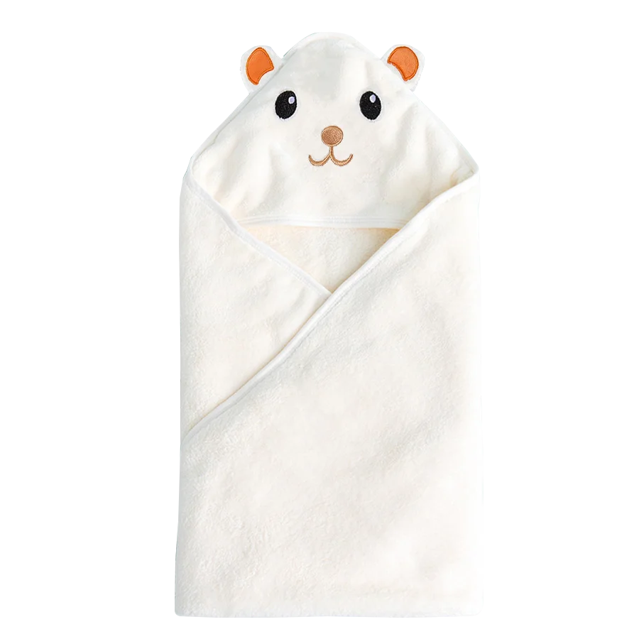 Infant Baby Swaddle Fleece Bathrobe Wrap Blanket