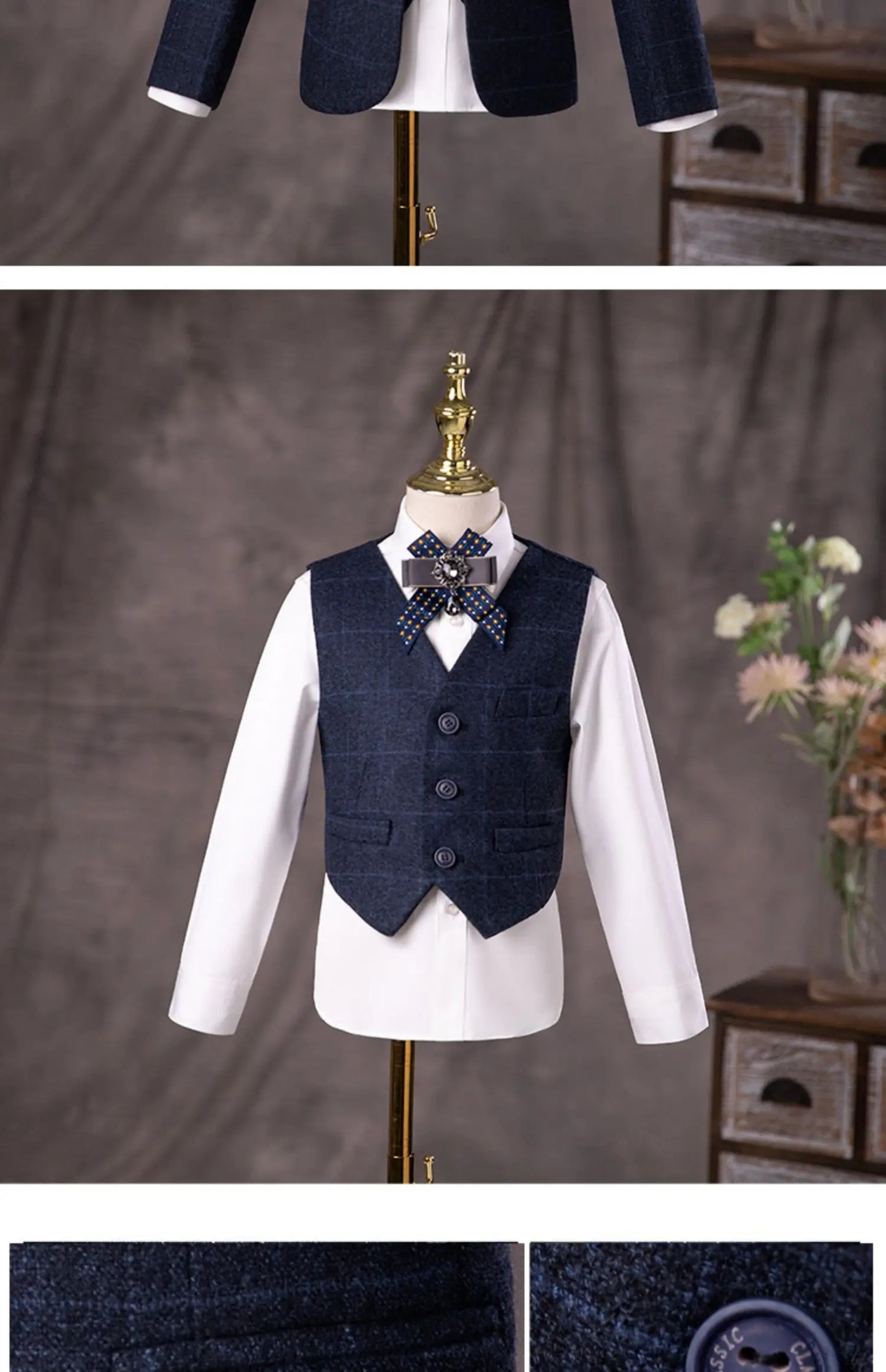 Children's British Style Suit Set