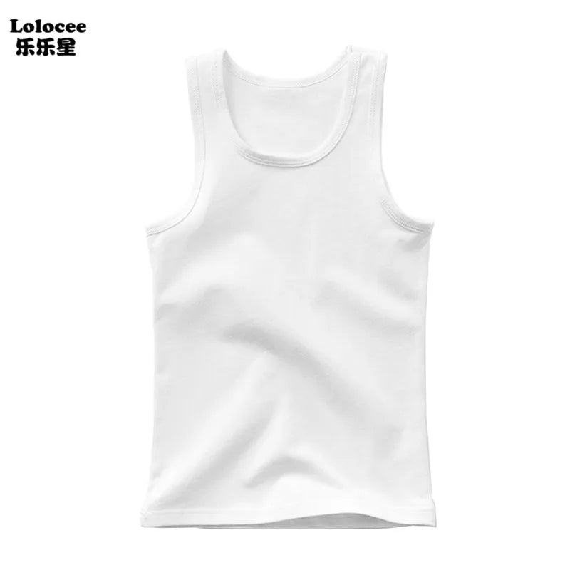 Girl Summer Pink Tanks Tops