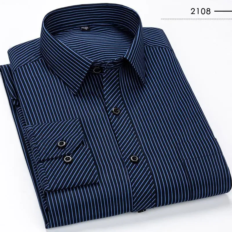 Men's Classic Long Sleeve Dress Shirt