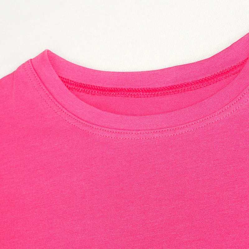 100% Cotton Toddler Girl T- Shirts