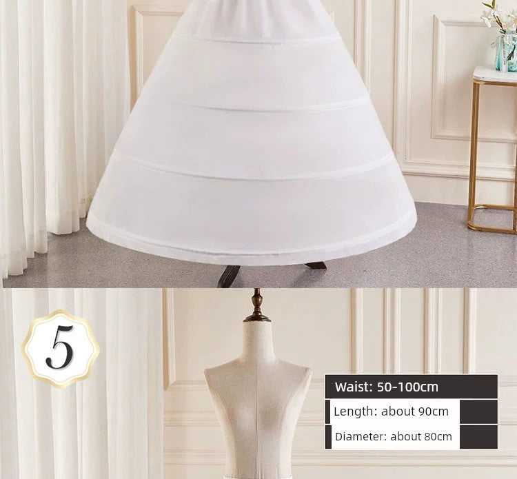 Mid Length Long Length Lolita Dress Inner Wear Wedding Dress Underskirt