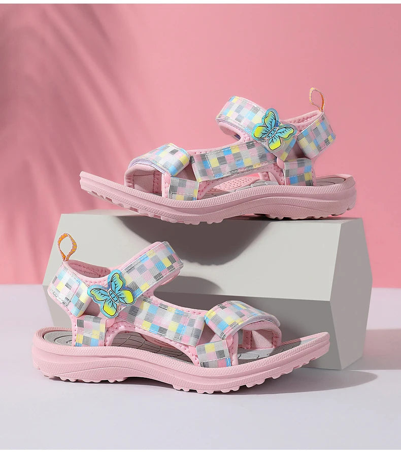 Summer Children Sandals Baby Girls Toddler Soft Non-Slip Shoes