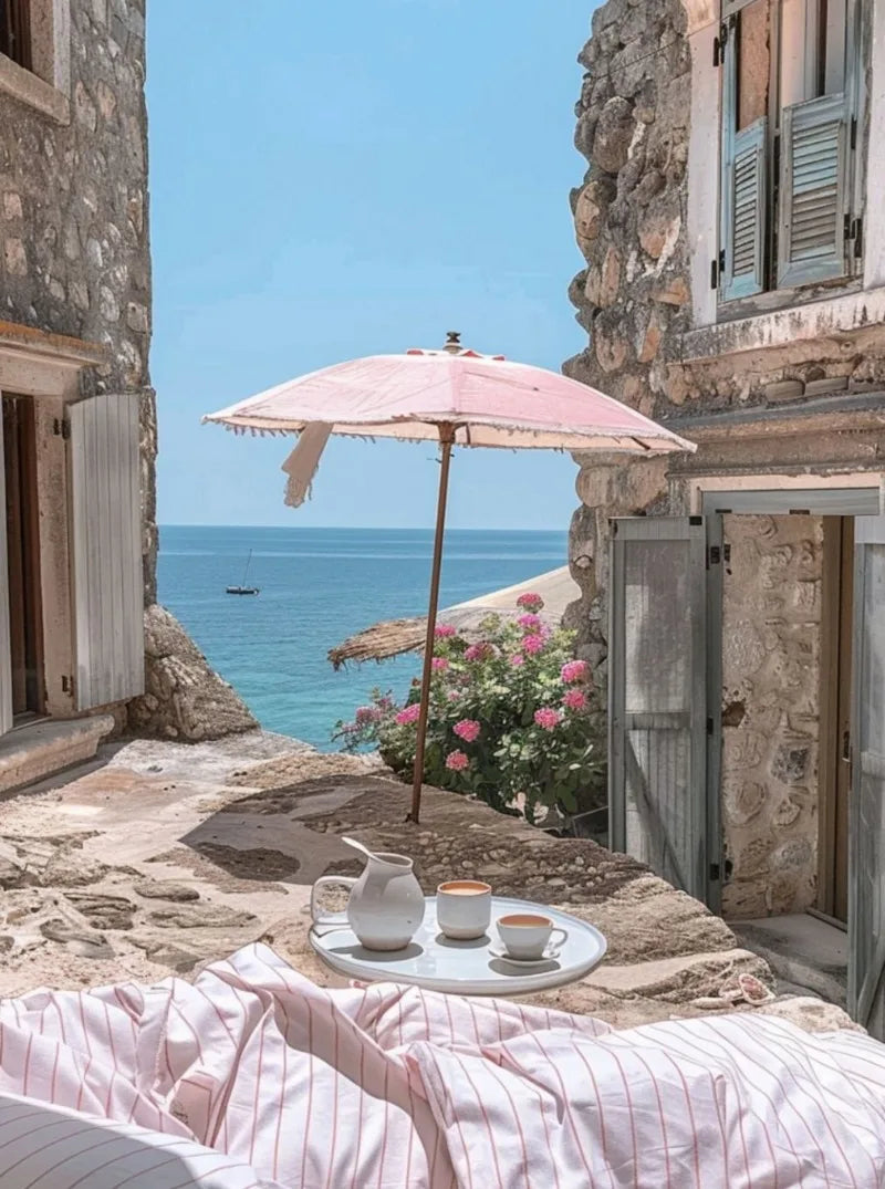 Modern Greece Landscape Posters Prints Canvas