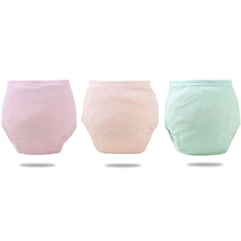 Reusable Infant Ecological Baby Diaper Training Pants Waterproof Washable Breathable Cotton Baby Underwear