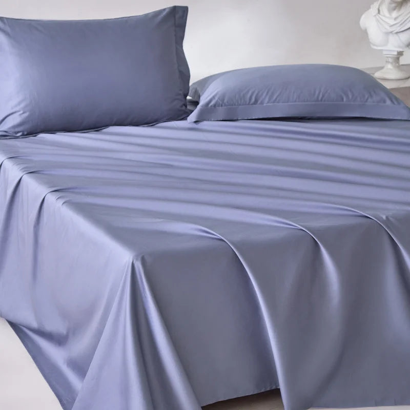 1Pc 100% Egyptian Cotton Flat Sheet High Quality 800 Thread Count Pure Cotton