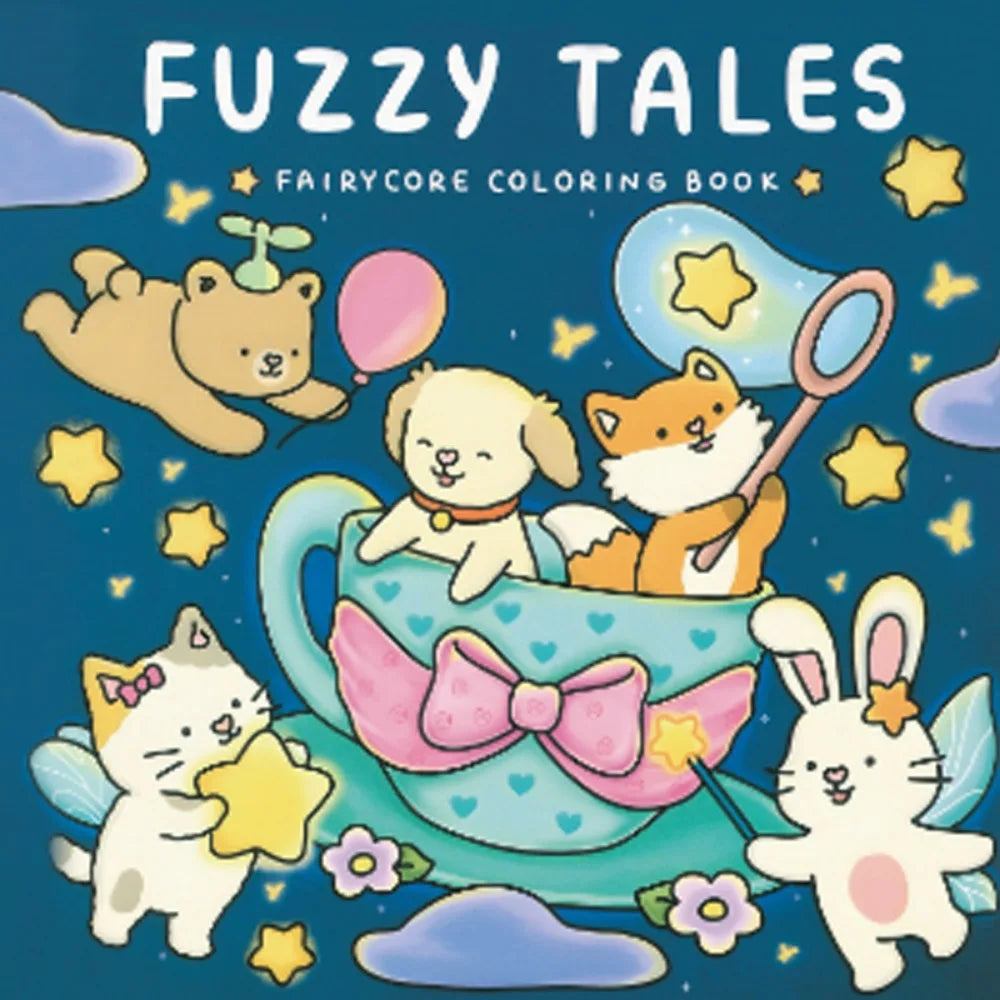 Froggy Days Cartoon Coloring Book Fuzzy Tales Early Education Graffiti Copy Sketch Book Stationery Charming Frog