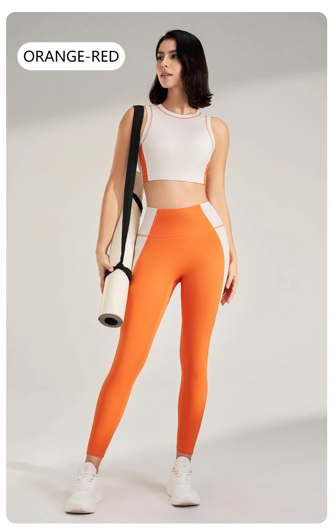 Women's color quick-drying yoga gym training clothes