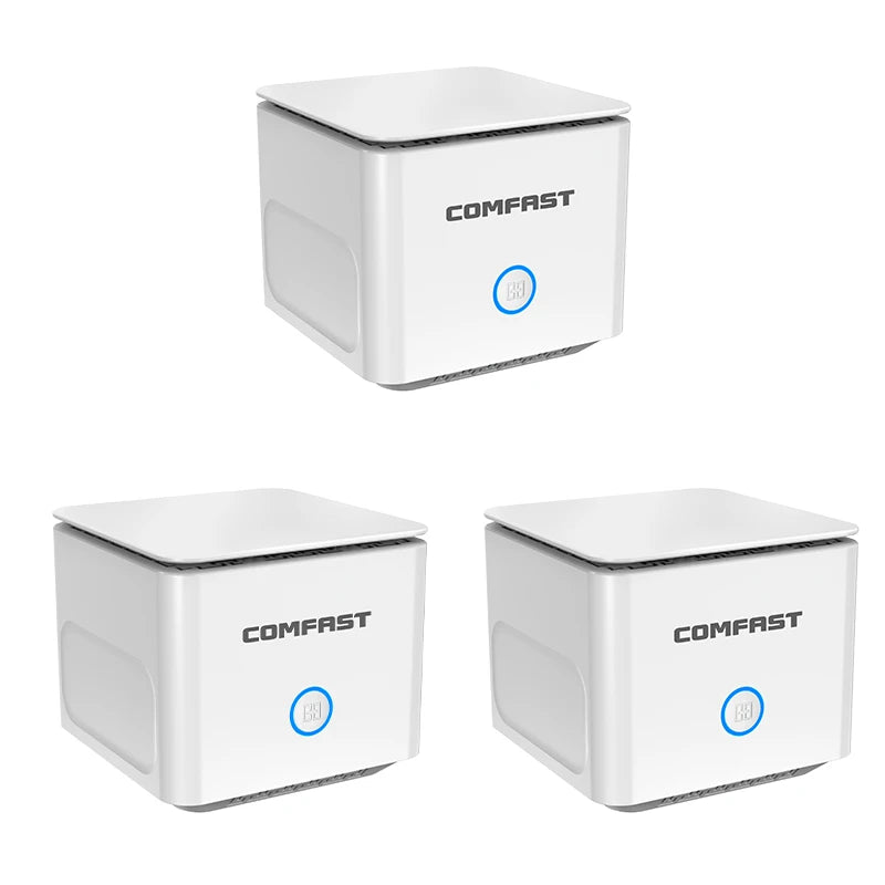 Comfast AC1200 Gigabit Dual Band Mesh Router 2.4G&5GHz 11AC Router Easy Mesh Andlink WiFi Router 4*5dBi Full House Coverage