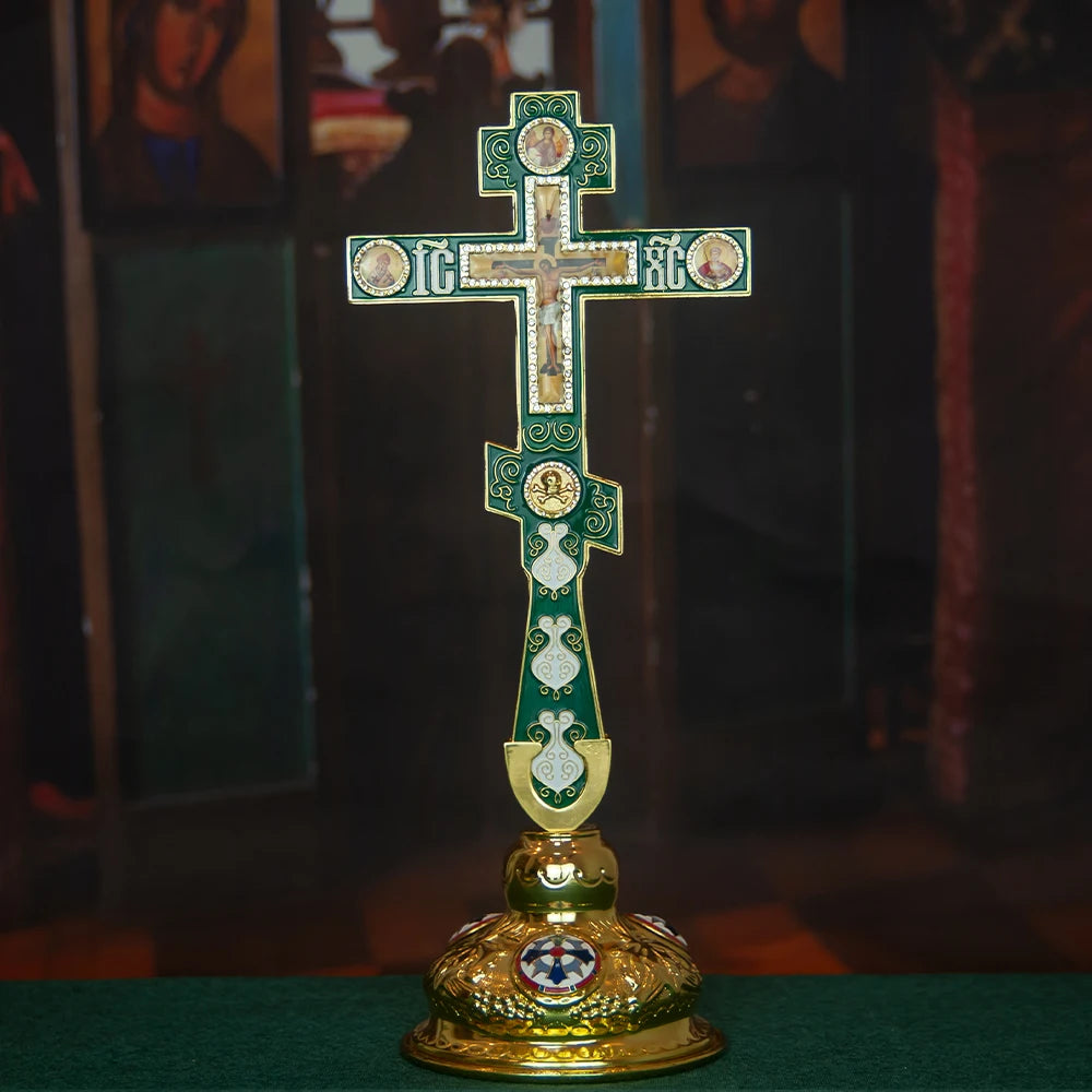 Gorgeous Blessing Cross for Church Decoration and Personal Use