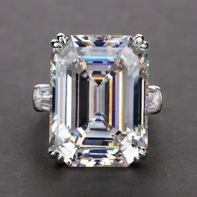 Gorgeous Exquisite High-end Women Crystal Zircon Rings