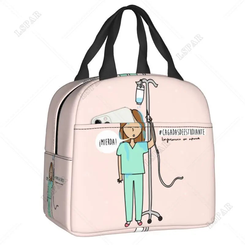 Thermal Insulated Women Lunch Bag