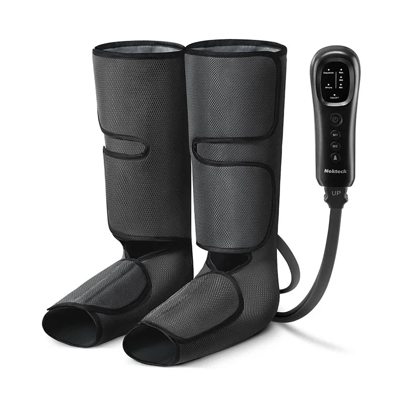 Leg Massager Air Compression Calf Wrap for Blood Circulation and Relaxation Lymphatic Drainage