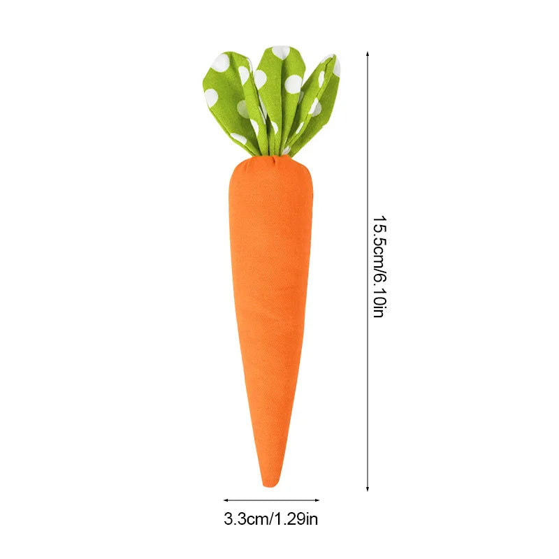 1/5pcs Easter Spring Carrot Ornaments