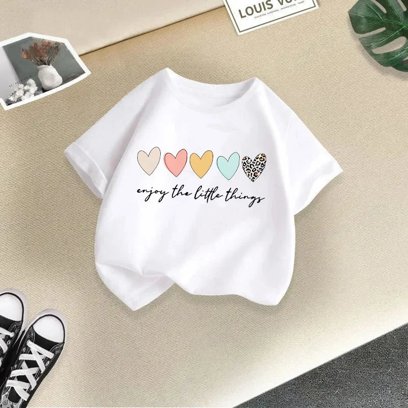 Summer Children's Clothing T-shirt Casual Short-sleeved