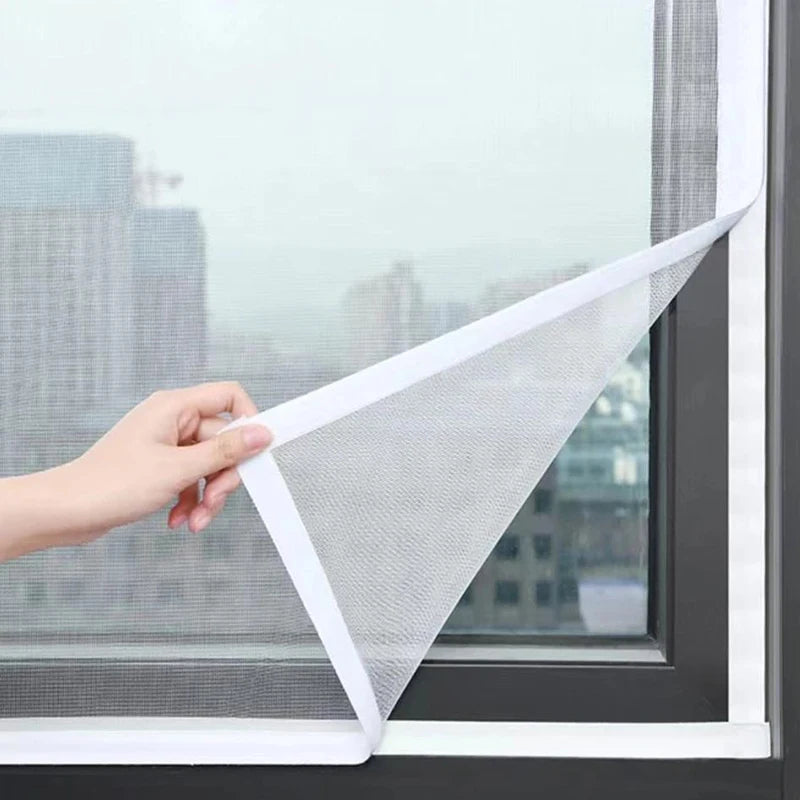 Mosquito Nets for Window Screens, Mesh Anti Insect Air Tulle Invisible white Fiberglass Mosquitoes and Flies