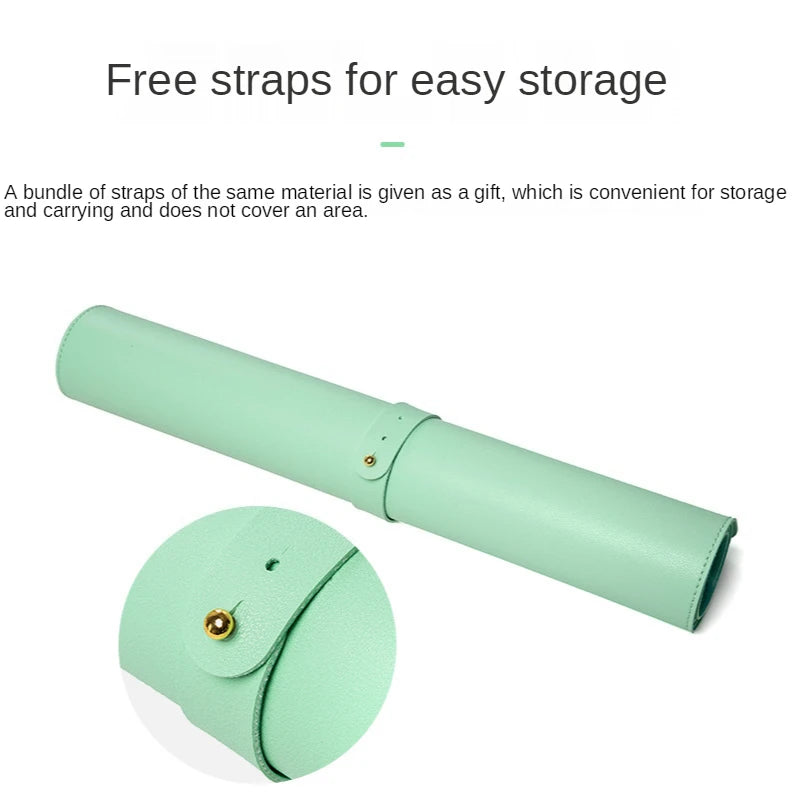 Portable Mousepad Waterproof Non-slip PU Suede