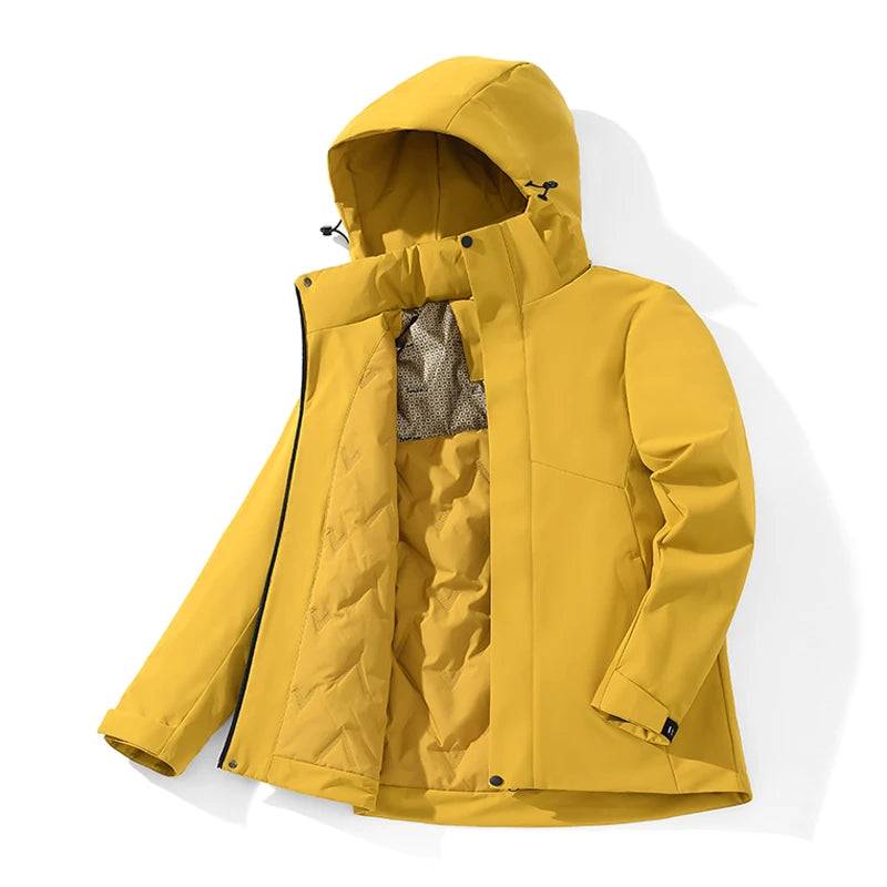 Unisex Winter Warm Water/windproof Fleece Jacket Hiking Climbing Trekking Skiing Rain Coat