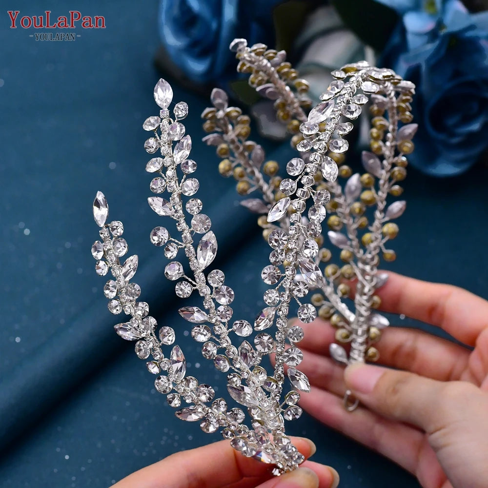 Rhinestone Tiara Bridal Wedding Pageant Headband Hair Accessories