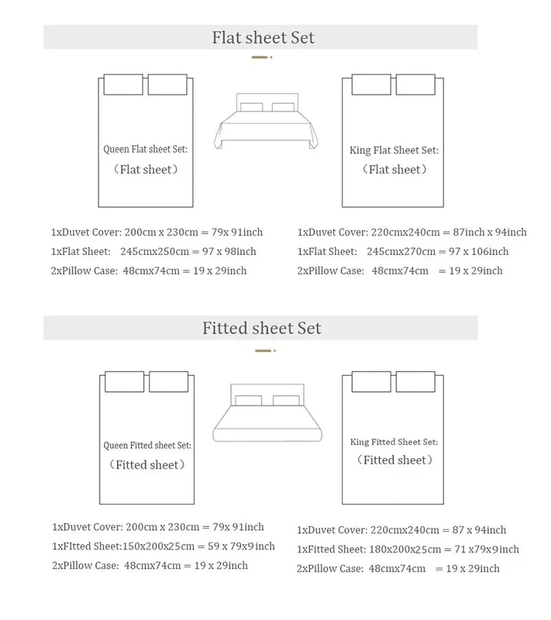 Luxury Three-line Embroidery Solid Color 1000TC Egyptian Cotton Bedding Set Duvet Cover Bed Sheet/Fitted Sheet Pillowcases 4Pcs