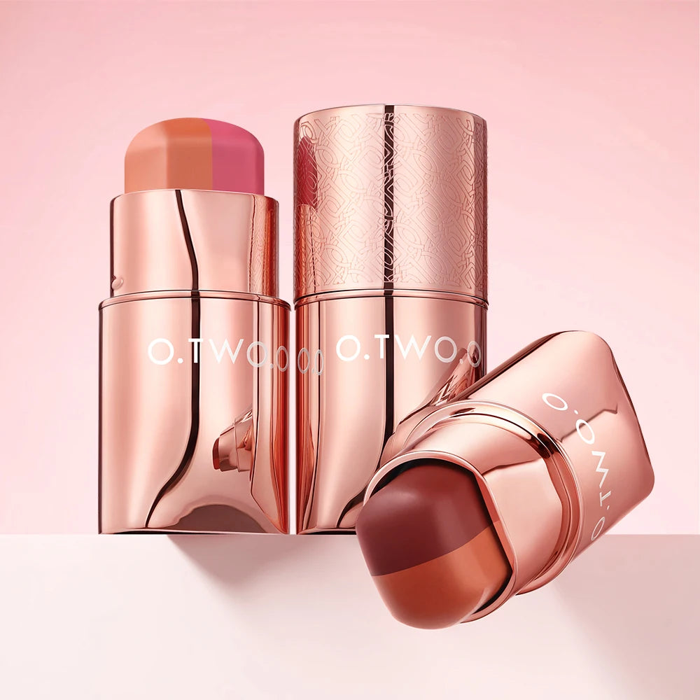Makeup Multi-Stick 3-in-1 Lipstick Eye Cheek Smooth Light Longwear Cream