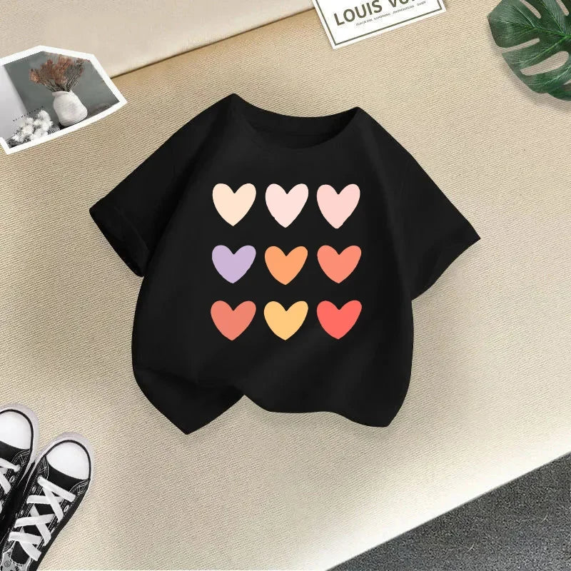 Summer Children's Clothing T-shirt Casual Short-sleeved