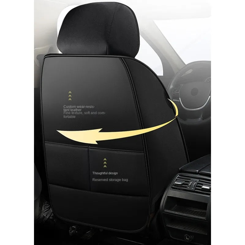 1 PC universal PU leather car seat cover for HYUNDAI Solaris Sonata Creta Encino Elantra ix25 ix35 Kona interior Accessories