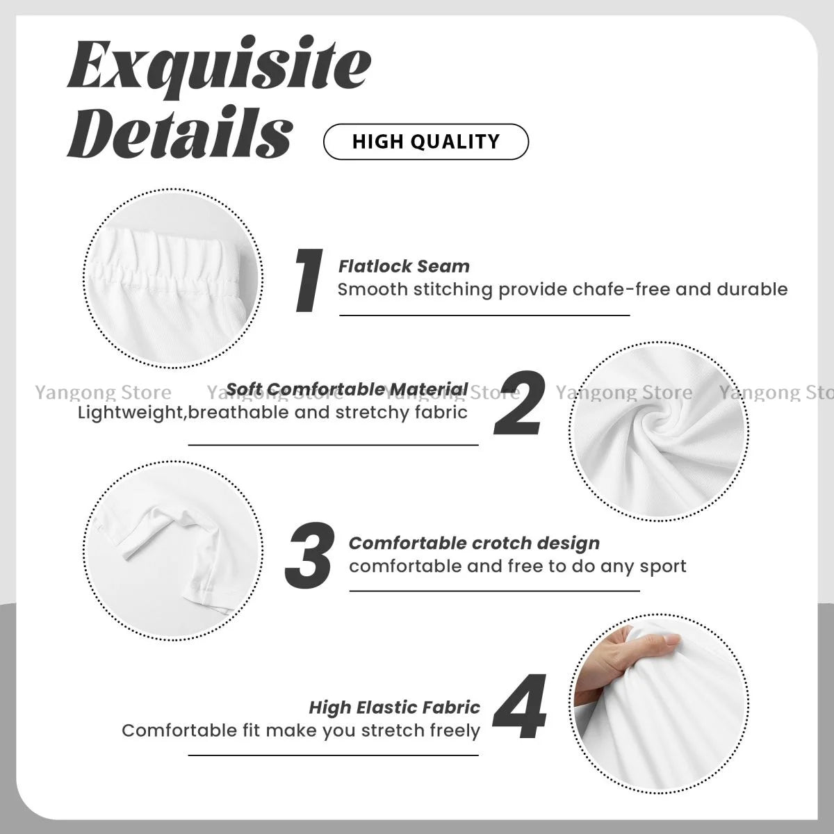 Push Up Short Elasticity Scrunch Running Sport Shorts