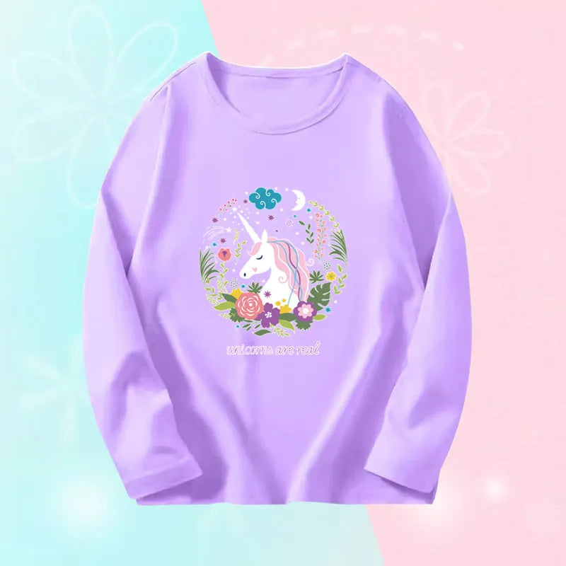 Girls Long Sleeve T-Shirts