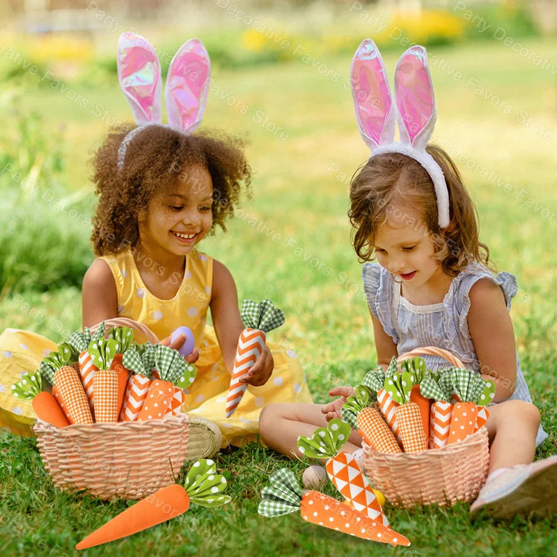 1/5pcs Easter Spring Carrot Ornaments