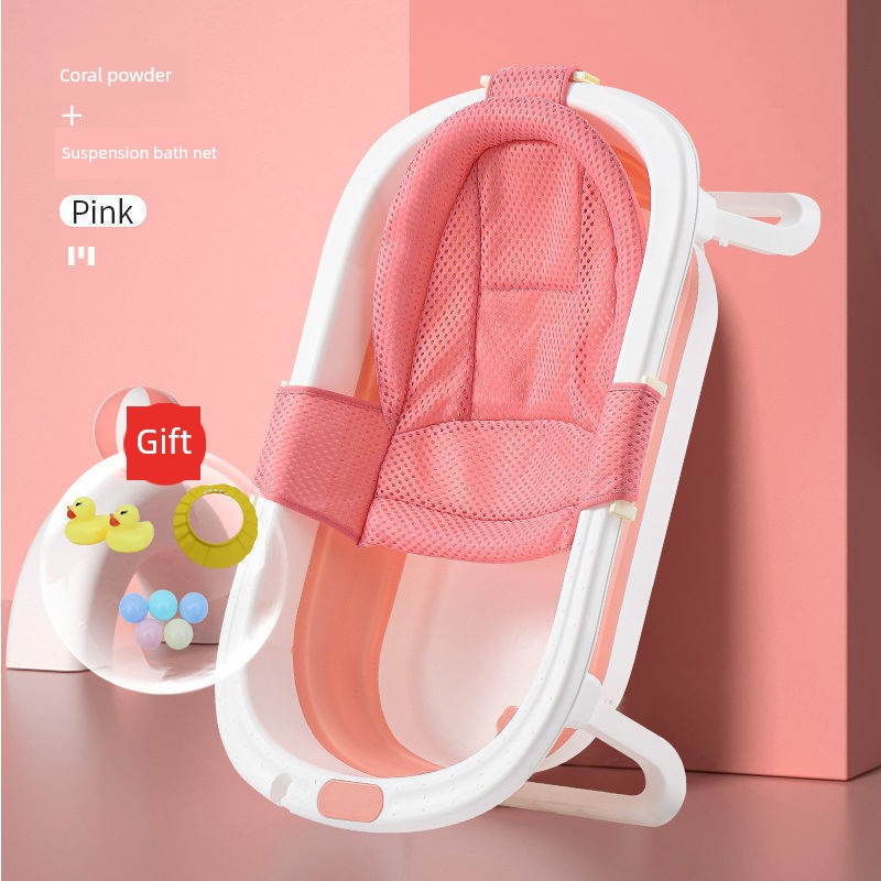Baby Foldable Bathtub Bathtub Baby Lying Large Size Bath Bucket Kids Home Bath Newborn Children's Products
