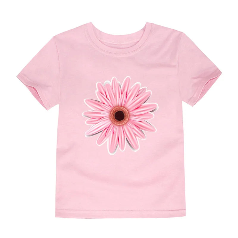 100% Cotton Toddler Girl T- Shirts