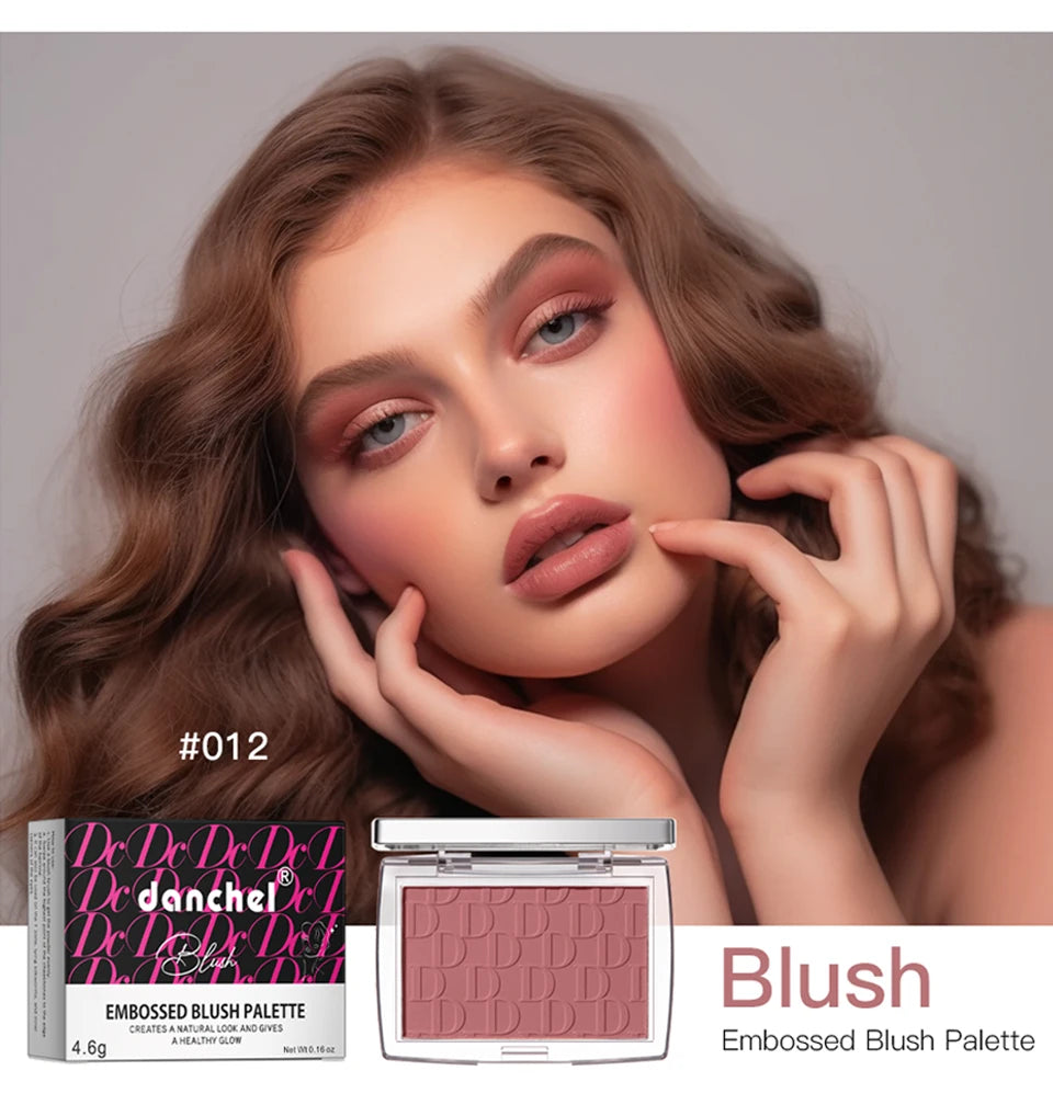 Soft Blusher Matte Natural Cheek Brighten Face Makeup