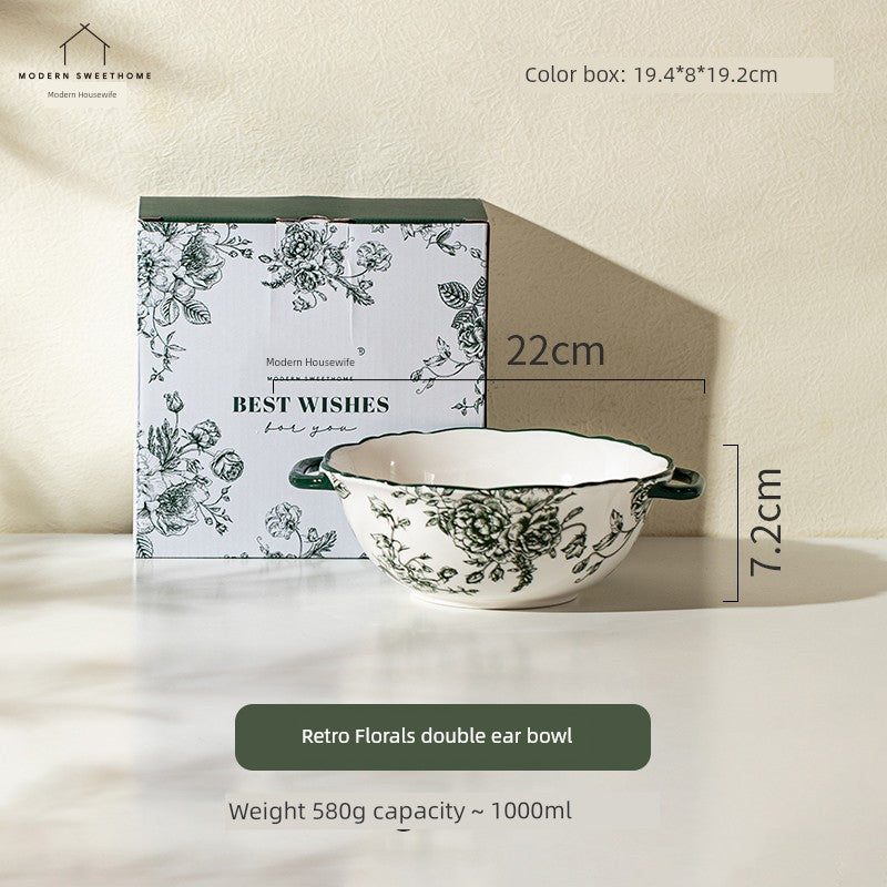 Modern Housewife Retro Ceramic Tableware
