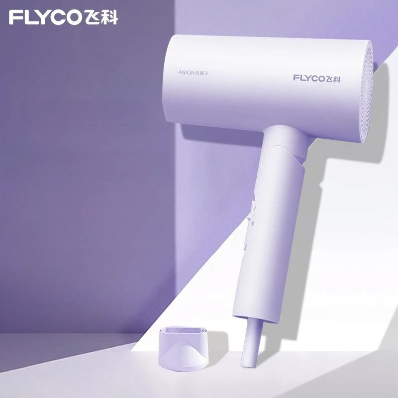 Flyco Hair Dryer High Wind Speed Drying Constant Temperature Hair Care High Power Household Hair Dryer Supports Cold and Hot Air