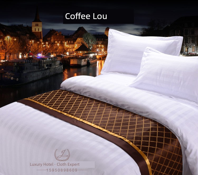 Luxury Hotel High End Bedding Spread Cover