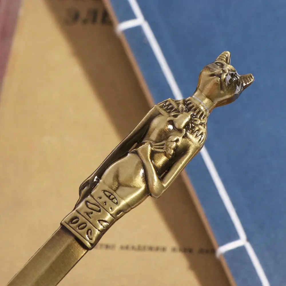 Egyptian Pyramid Pharaoh Envelope Opener Zinc Alloy Tool