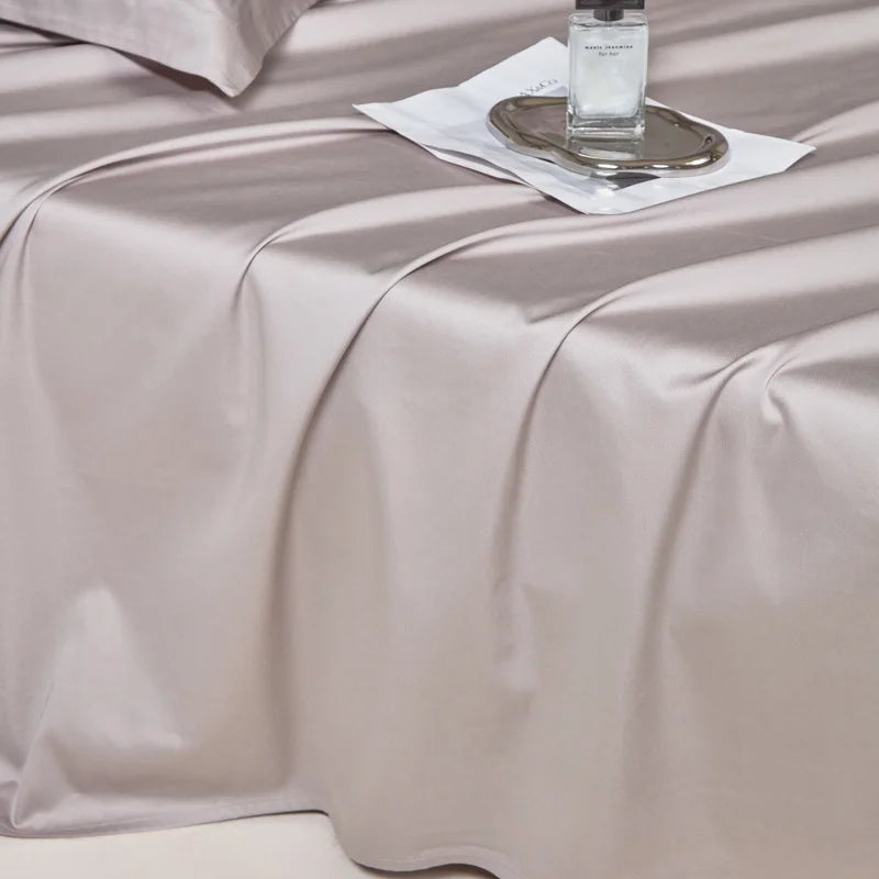1Pc 100% Egyptian Cotton Flat Sheet High Quality 800 Thread Count Pure Cotton
