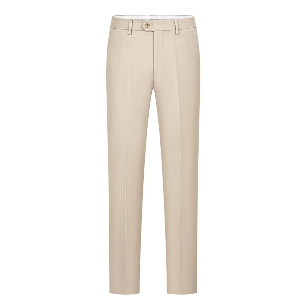 Elegant Format Jacquard Men's Slim Suit Single Breasted