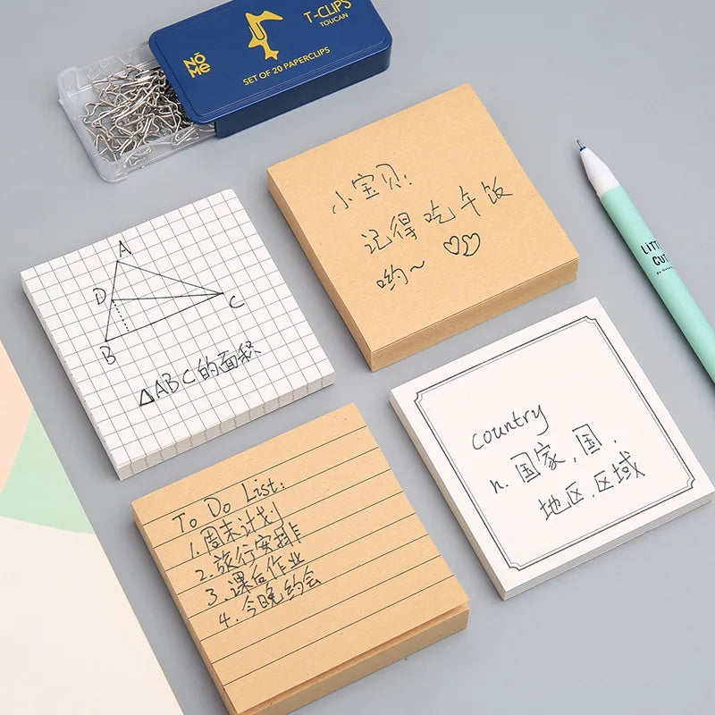 Sticky Notes Stationery - 80 Sheets
