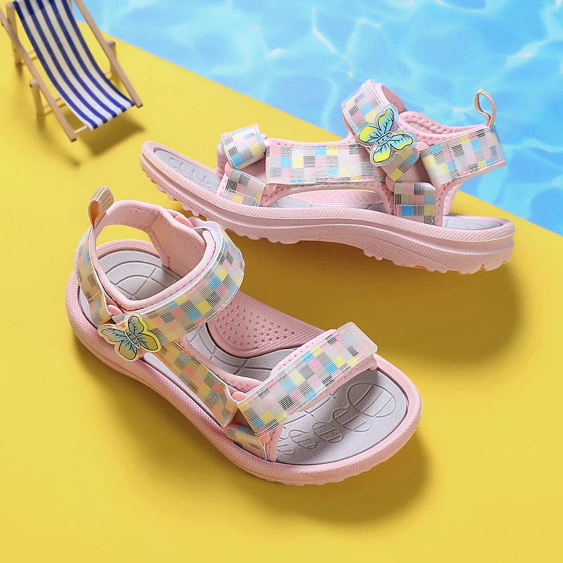 Summer Children Sandals Baby Girls Toddler Soft Non-Slip Shoes
