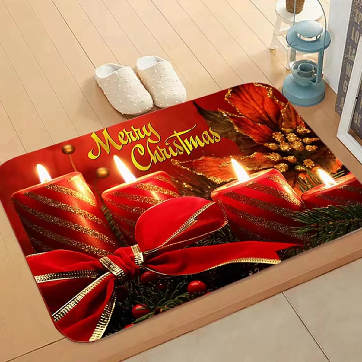 Christmas Decor Santa Claus Door Mat