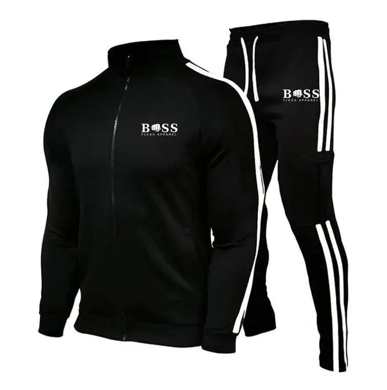 Men's Sport Casual Sweatshirt & Pant two-piece set