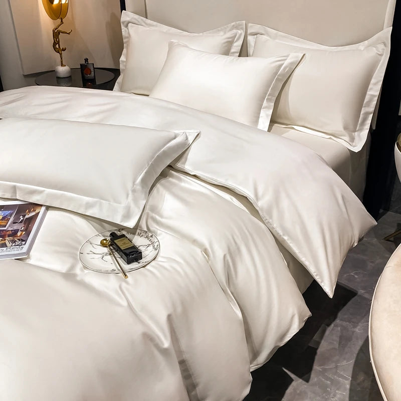 100% Egyptian Cotton 3pcs Luxury Duvet Bedding Set