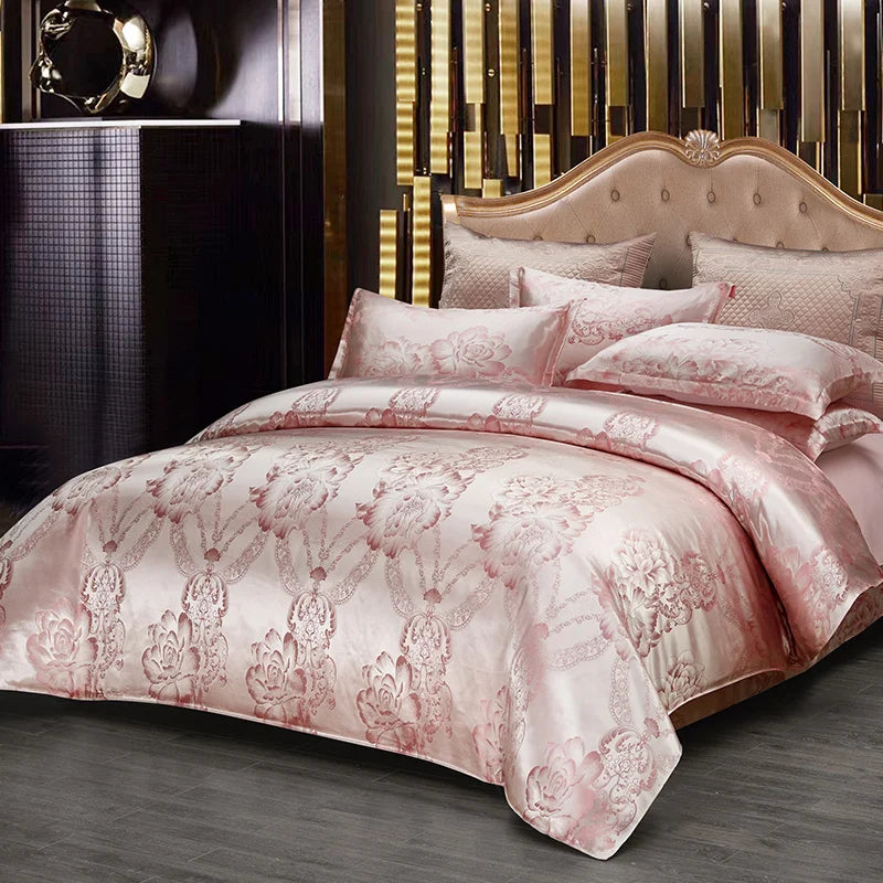 European Soft Fabric Luxury Duvet Cover Set - 3pcs